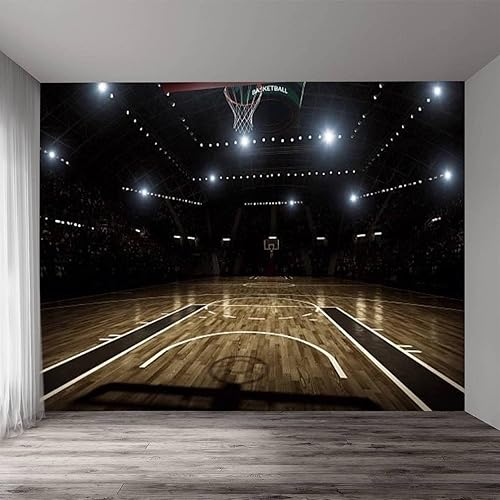 Miniatura 5 de Papel pintado de baloncesto para despegar y pegar, autoadhesivo, extraíble, póster adhesivo para decoración de pared para sala de estar y dormitorio