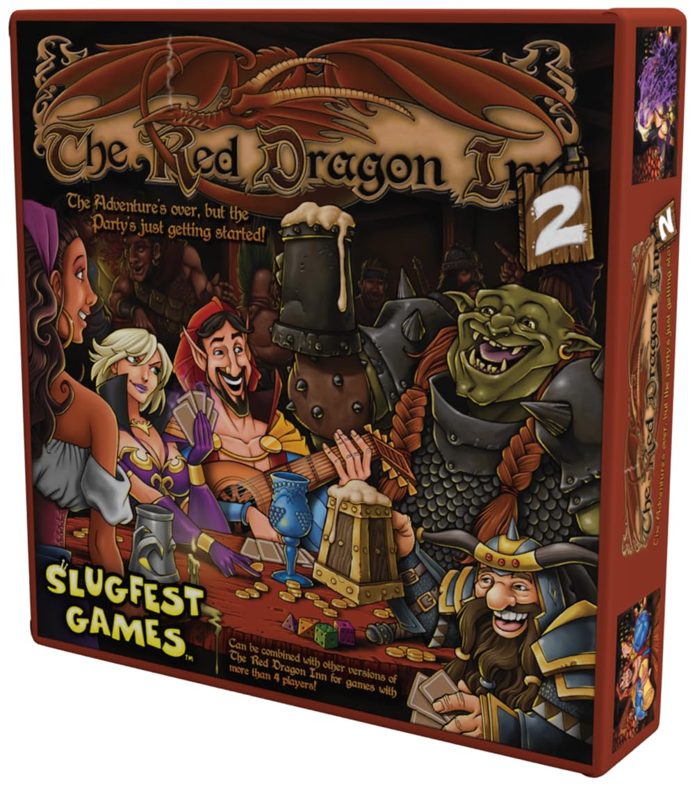 Amazon | Slugfest Games レッド ドラゴン イン 2 戦略ボックスボード
