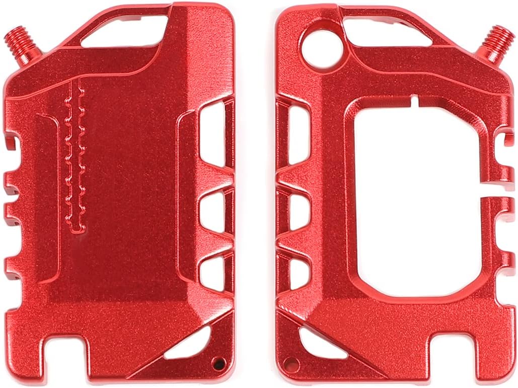 RT-TCZ Key Fob Case Cover,Key Bag Holder Protection Shell for Jeep Wrangler JL JLU Gladiator 2018-2022