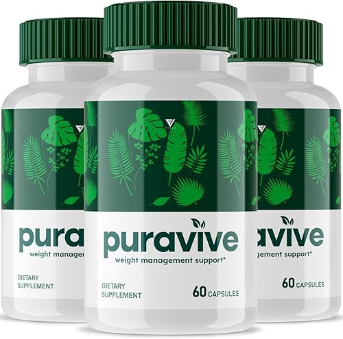 Puravive Pills - Cápsulas de pérdida de peso Puravive Pills Suplemento dietético Purevive Management Support Advanced Formula, Pura Vive Extra