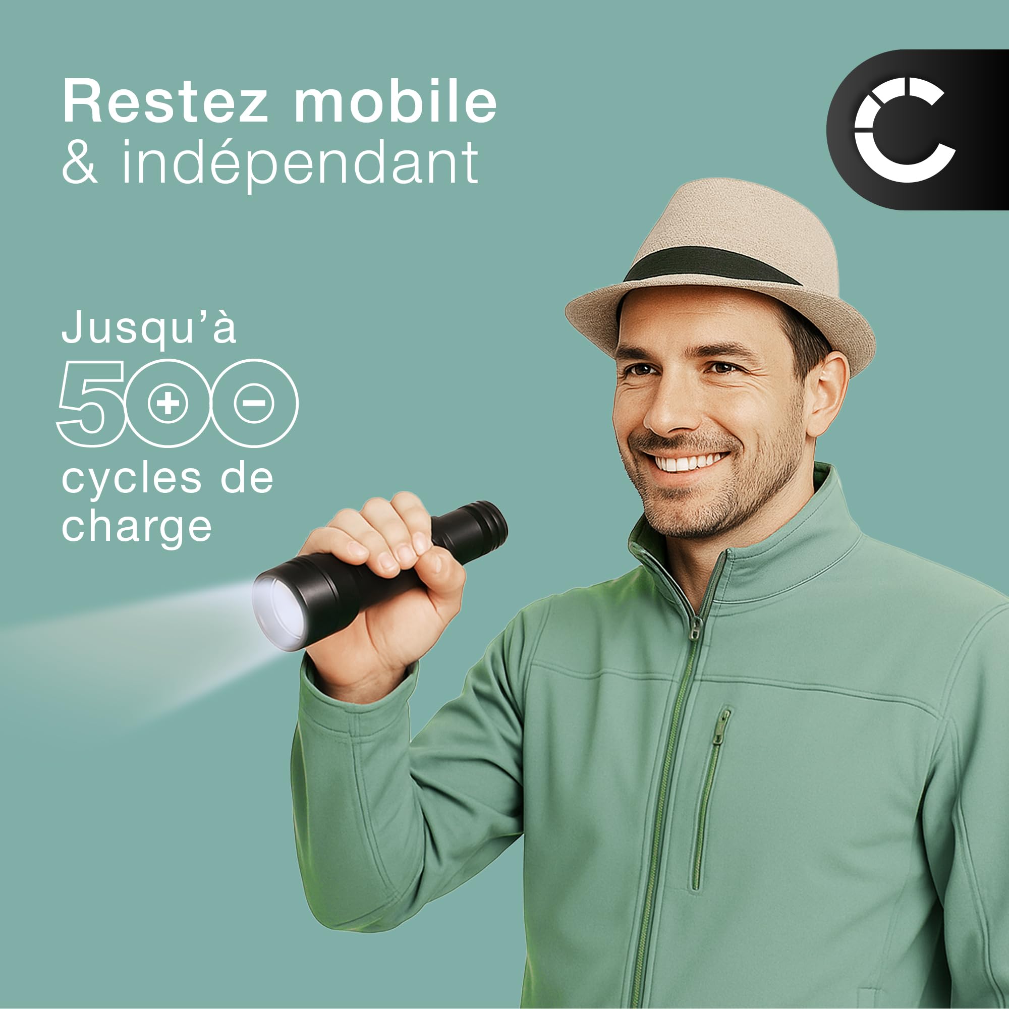 CELLONIC 1x Batterie pour Éclairage/Lampe de Poche Compatible avec SCANGRIP Nova 4K, Nova 3K, 03.5349 - (5200mAh, 11.1V)