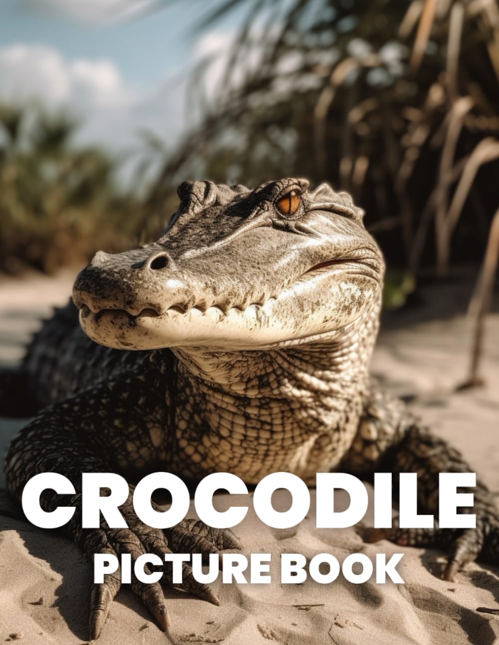 Crocodile Picture Book: 100 Incredible Images of Crocodiles in the Wild
