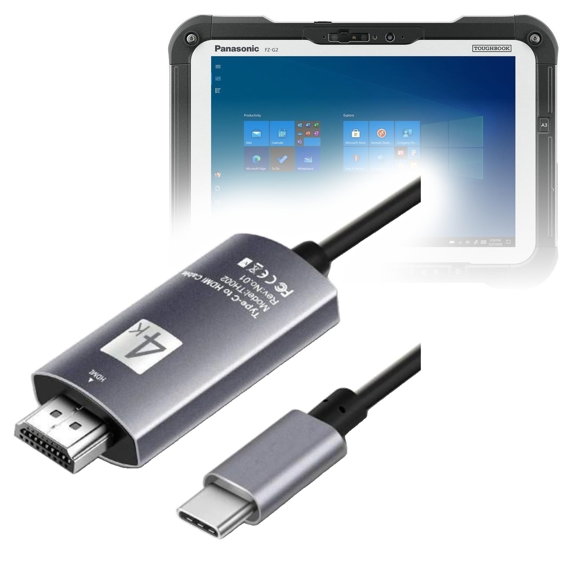 Amazon.com: BoxWave Cable Compatible with Panasonic Toughbook G2