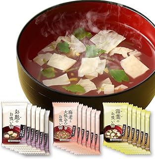 Amazon | 世田谷自然食品 お吸い物 3種 各6食 (湯葉のお吸い物/お麩のお吸い物/海老と大根おろしのお吸い物) 御歳暮 フリーズドライ 個包装 すまし汁 即席 インスタント 保存食 非常食 | 世田谷自然食品 | お吸い物 通販