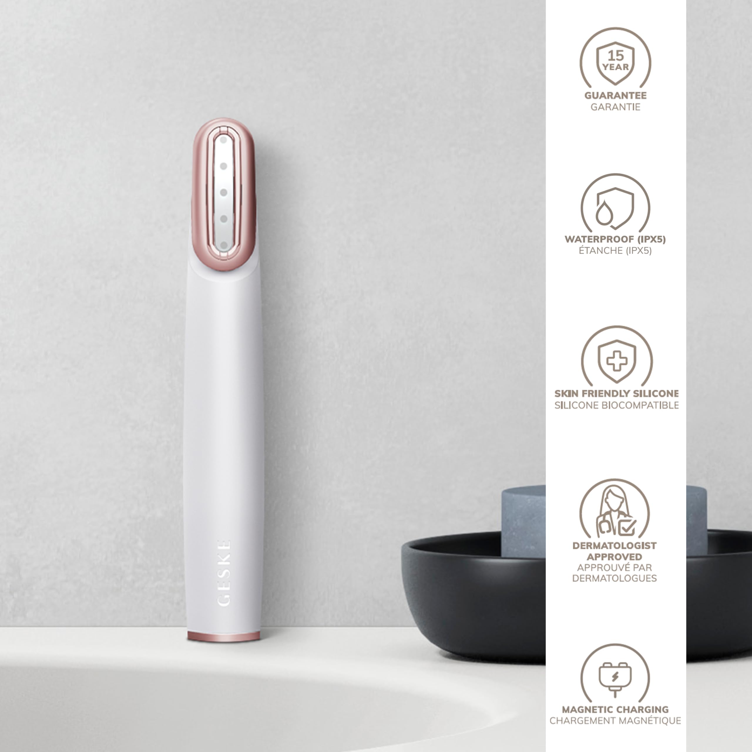Ｆ☆新品GESKE Skin Firming Wand 7 in 1 GESKE Skin Firming Wand | 7 in 1 | Urządzenie