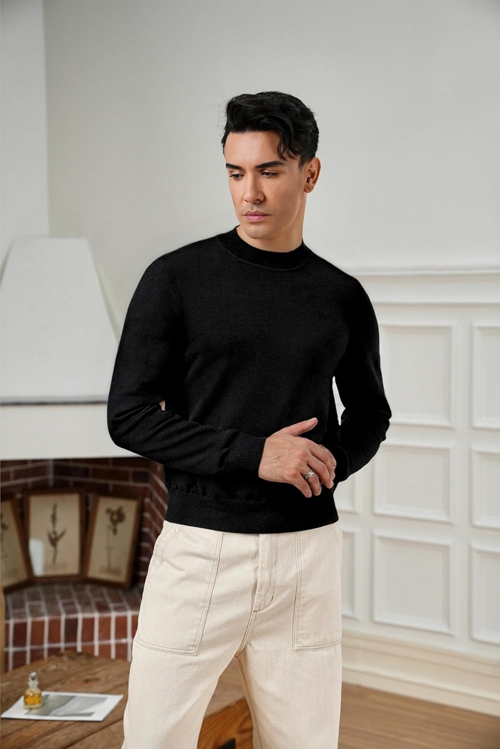 VPG Mock Turtle Neck Sweaters - Image 3