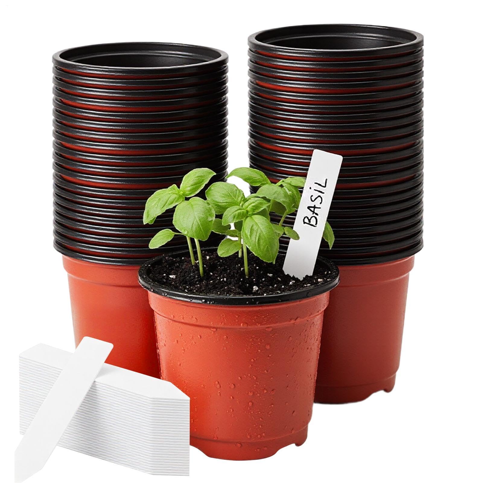 Pots de pépinière portables et flexibles pour bouturage de jardin