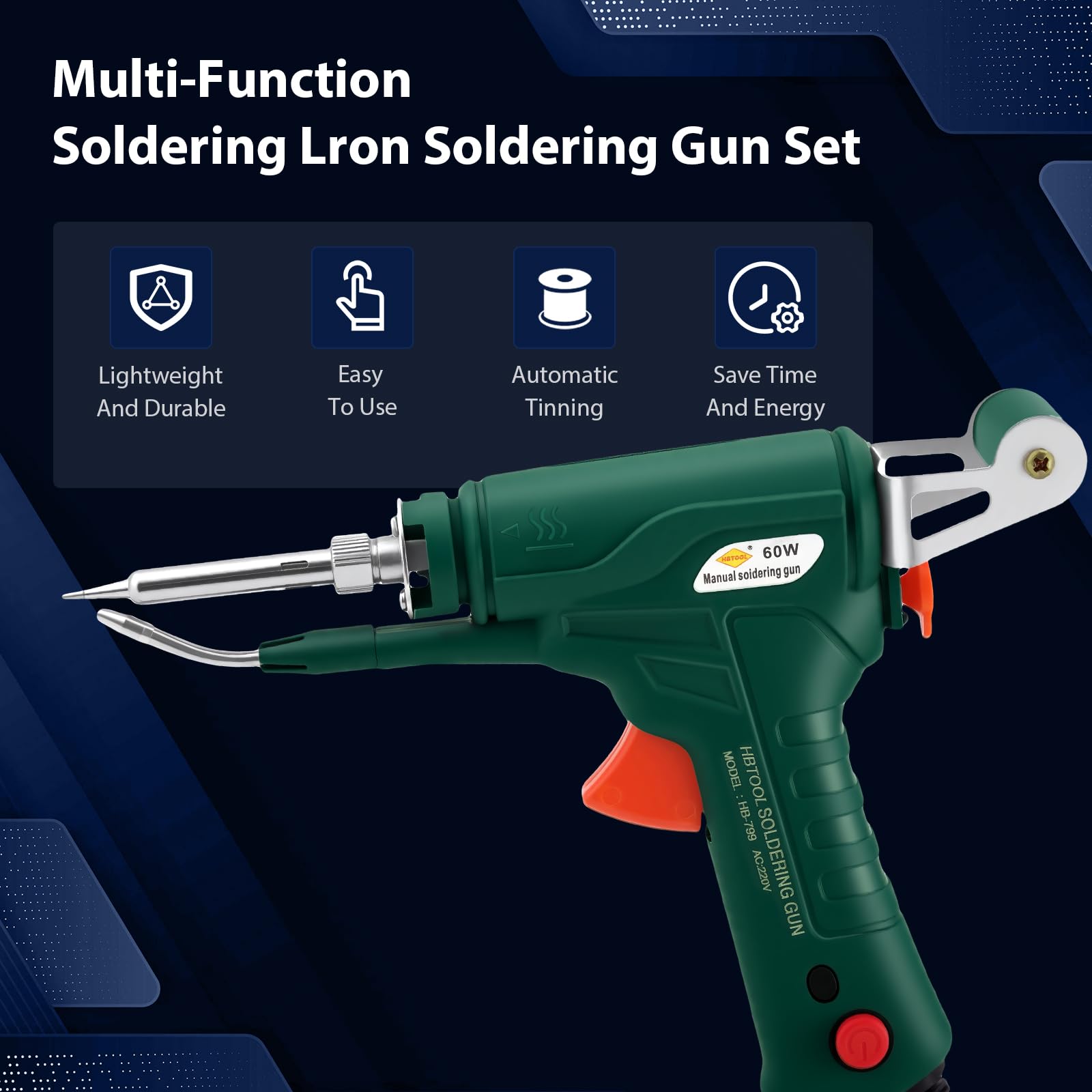 3-in-1 Handheld Laserschweißgerät 1500W, Laserpistole mit Automatischem Drahtvorschub zum Schweißen, Entrosten & Schneiden für Metall, Tragbares Laser Schweißgerät mit 6 Spulen, 220V (Grün)