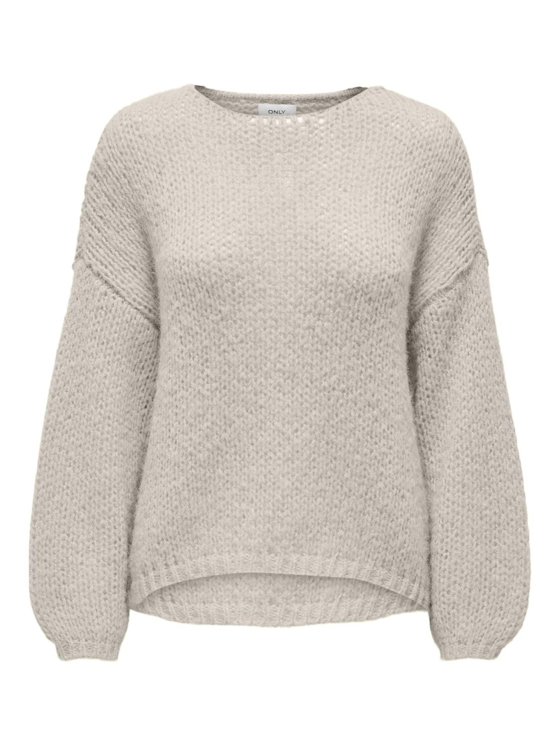 ONLY & SONS Women's Onlnordic Life LS O-Neck KNT Noos, Pumice Stone, L