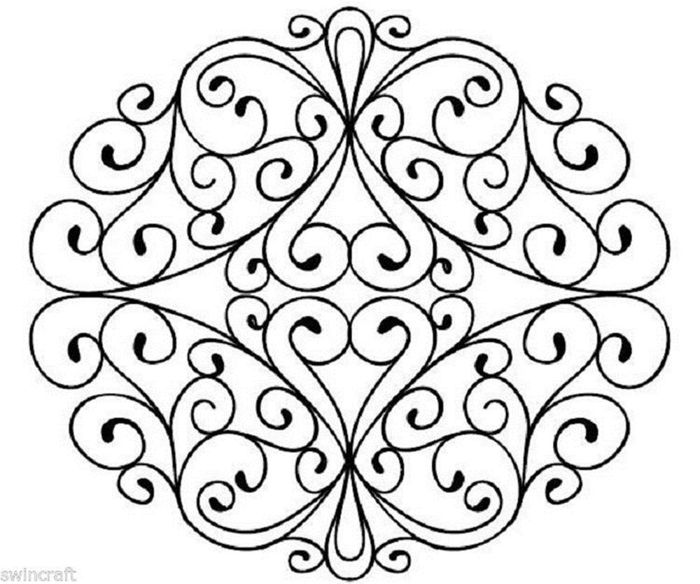 Sue Wilson Wrought Iron Swirls UMS586 Sue Wilson Stamp