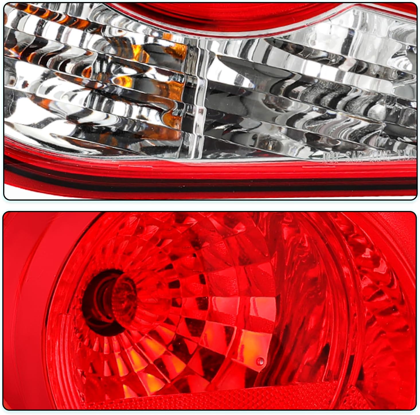 Tail Light Assembly For 2011-2015 Chevy Cruze 2016 Limited Outer Rear Taillight OE Direct Replacement Brake Tail Lamp Left Driver Side with Bulbs