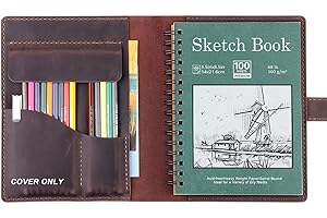 Robrasim Handmade Leather Sketchbook Cover