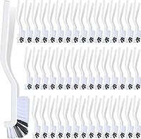 Rtteri 48-Pack Crevice Scrub Brushes - Stiff Bristle for Kitchen Sink, Bathroom Tiles, Window Tracks & Tough Stains