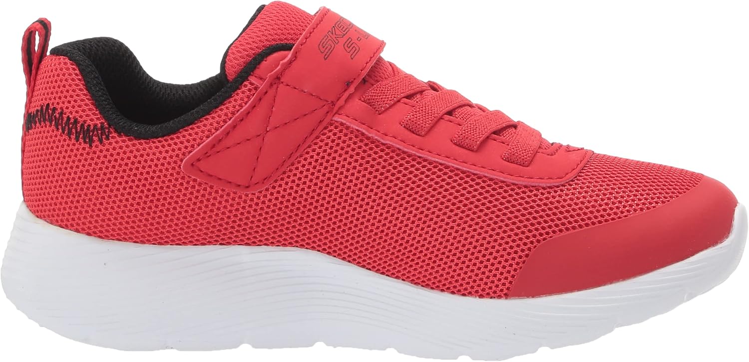 Skechers Unisex-Child Dyna-Lights Sneaker Red/Black 5 Toddler