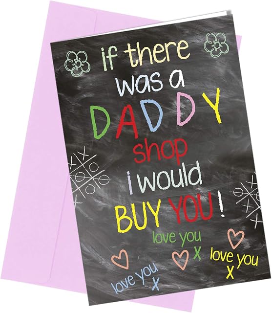 DADDY BIRTHDAY CARD / FATHERS DAY CARD Greeting Comedy Funny Humour Quality #276