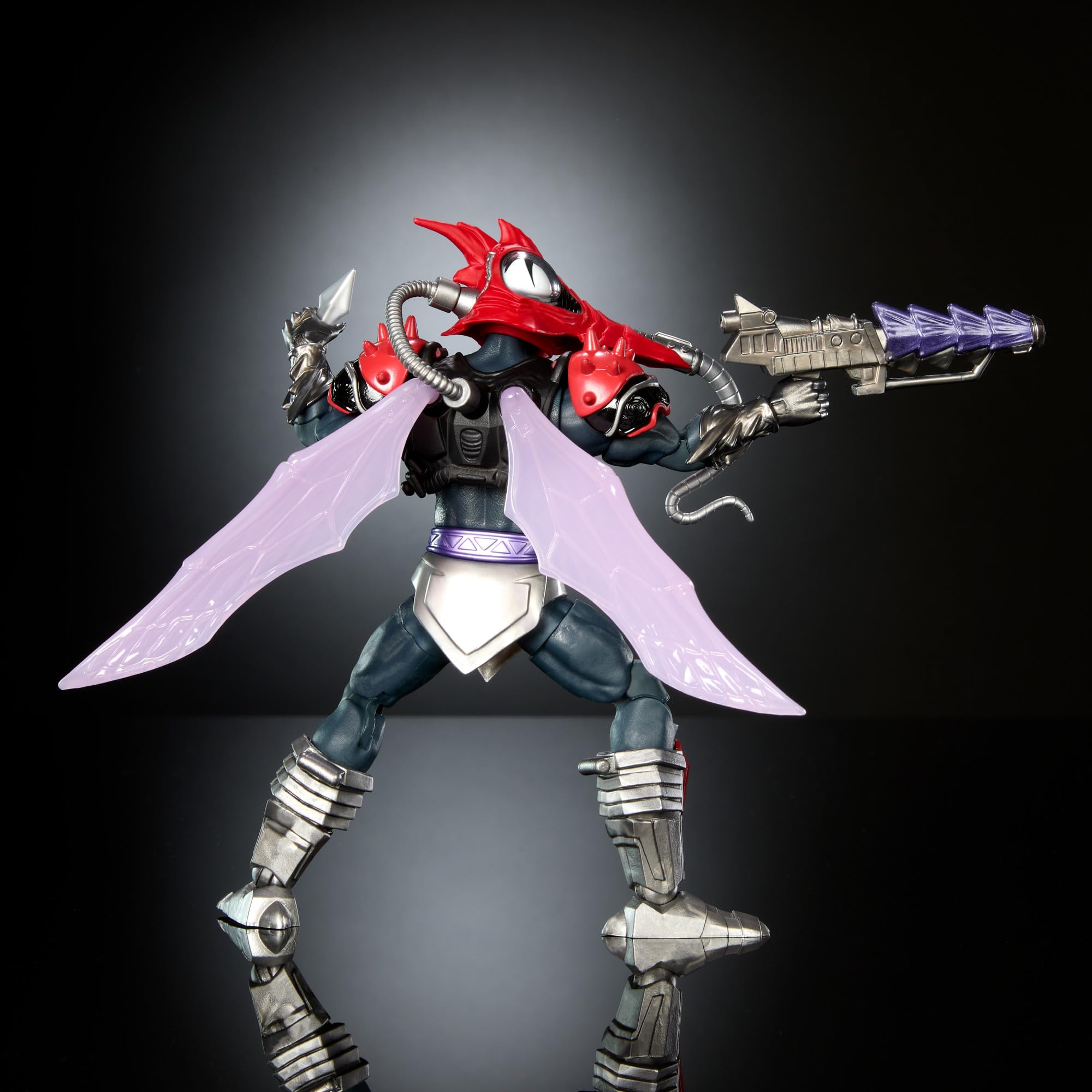 Masters of The Universe Masterverse Actionfigur, Deluxe-Sammelfigur mit 30 beweglichen Gelenken, austauschbaren Teilen oder Rüstung, ca. 18 cm großes Motu-Spielzeug, JHJ80