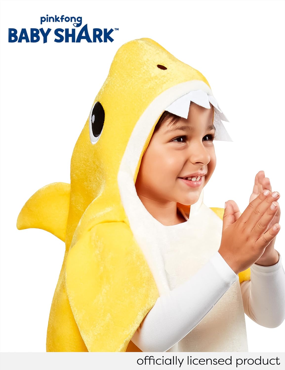 Rubies Baby Shark: Baby Shark Costume with Sound Chip for Toddlers, Unisex Toddler - Image 6