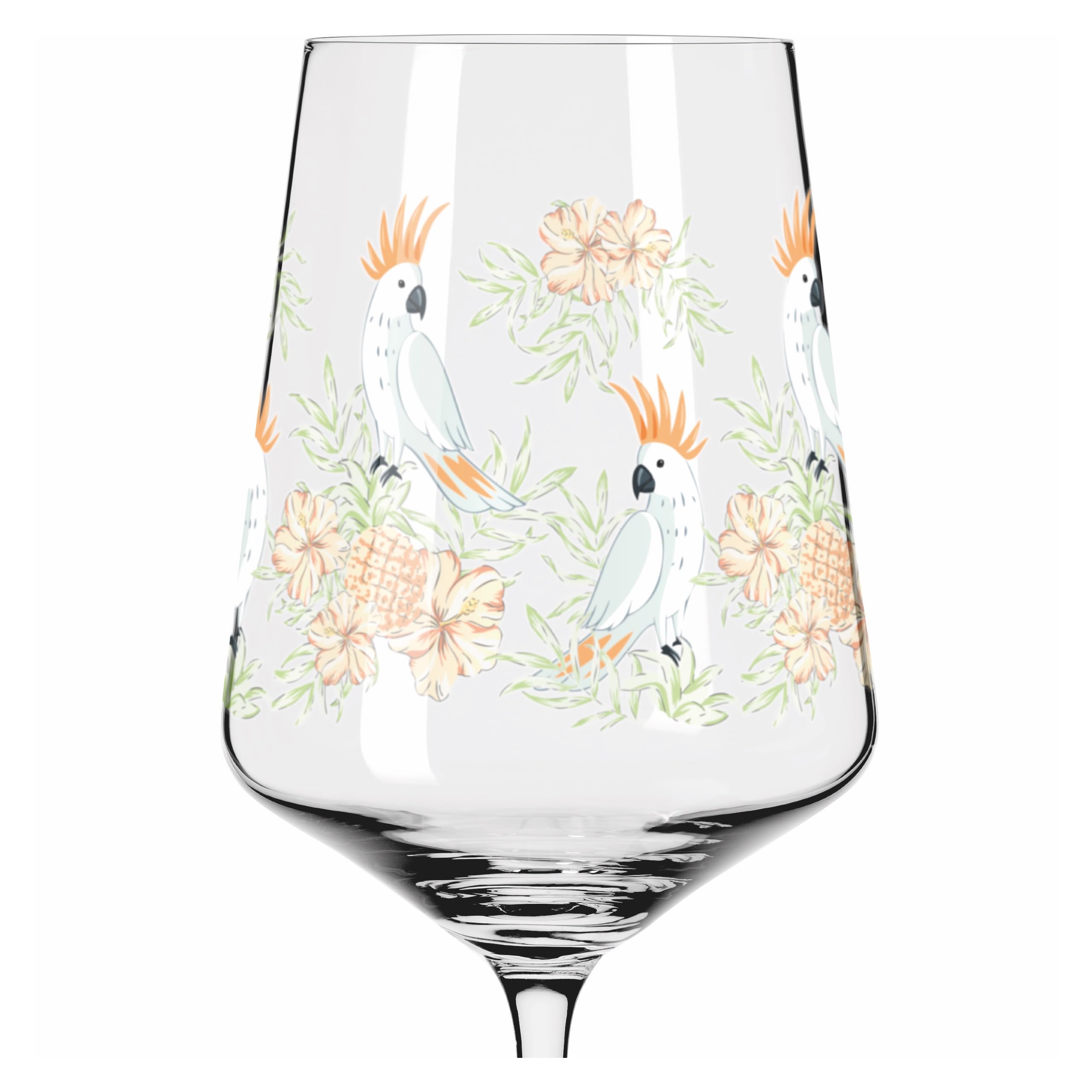 RITZENHOFF 6211001 zestaw 2 słoików na aperitif, 500 ml, seria letnia rosa - styl kwiatowy, wielokolorowe - Made in Germany