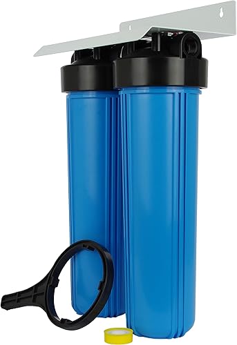 Miniatura 21 de SpiroPure Triple 10" carcasa del filtro de agua 3 etapas BB tres viviendas