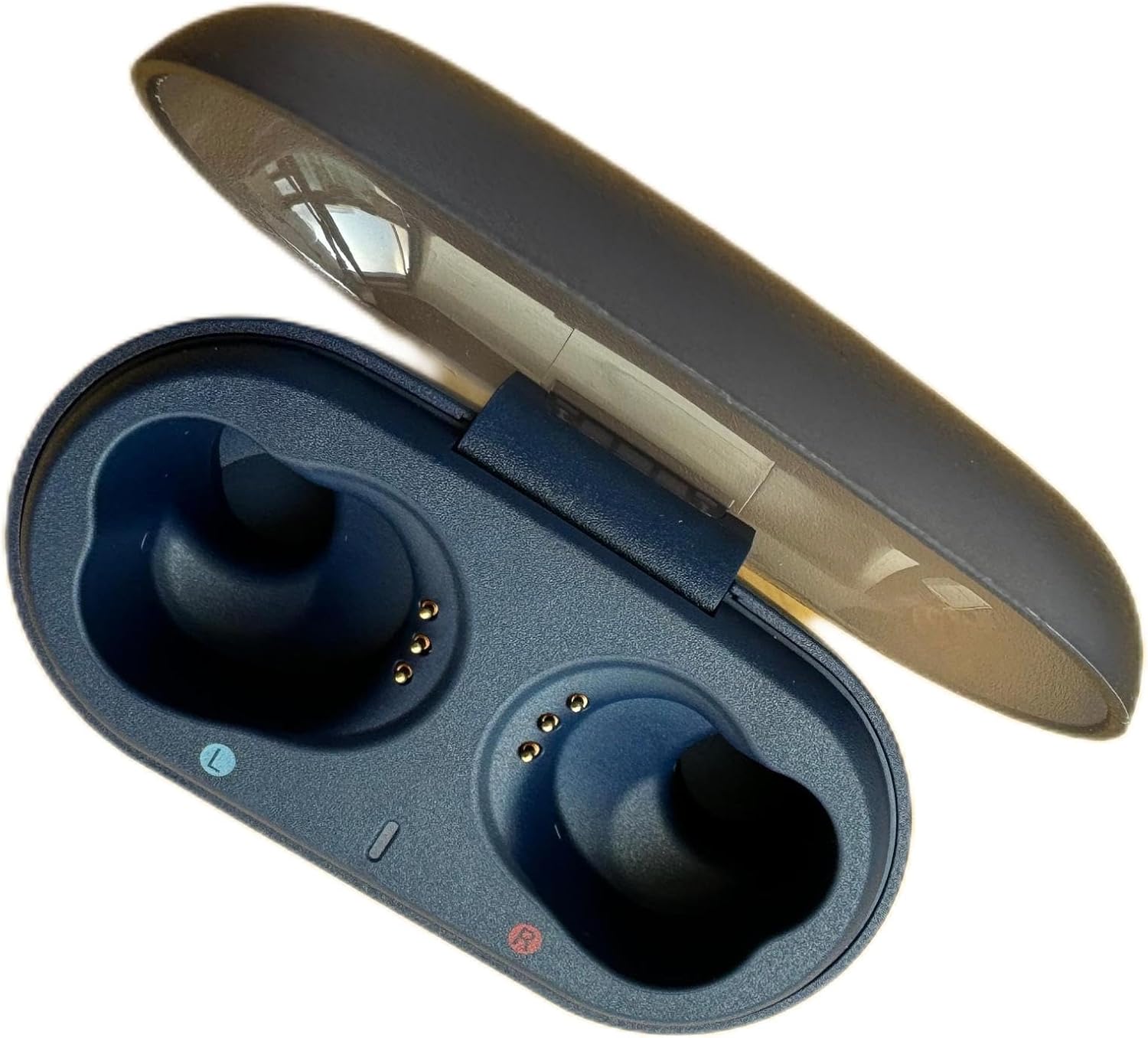 OEM Charging Case Replacement for WF-XB700 Black Blue, Original Cover for WF-XB700 (Black)