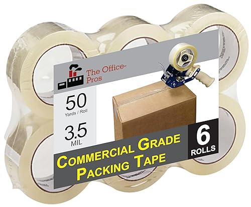 Miniatura 8 de Cinta de embalaje, cinta de embalaje resistente, cinta de caja transparente, cinta móvil, cinta de 2 pulgadas de ancho, cinta de sellado de cartón,