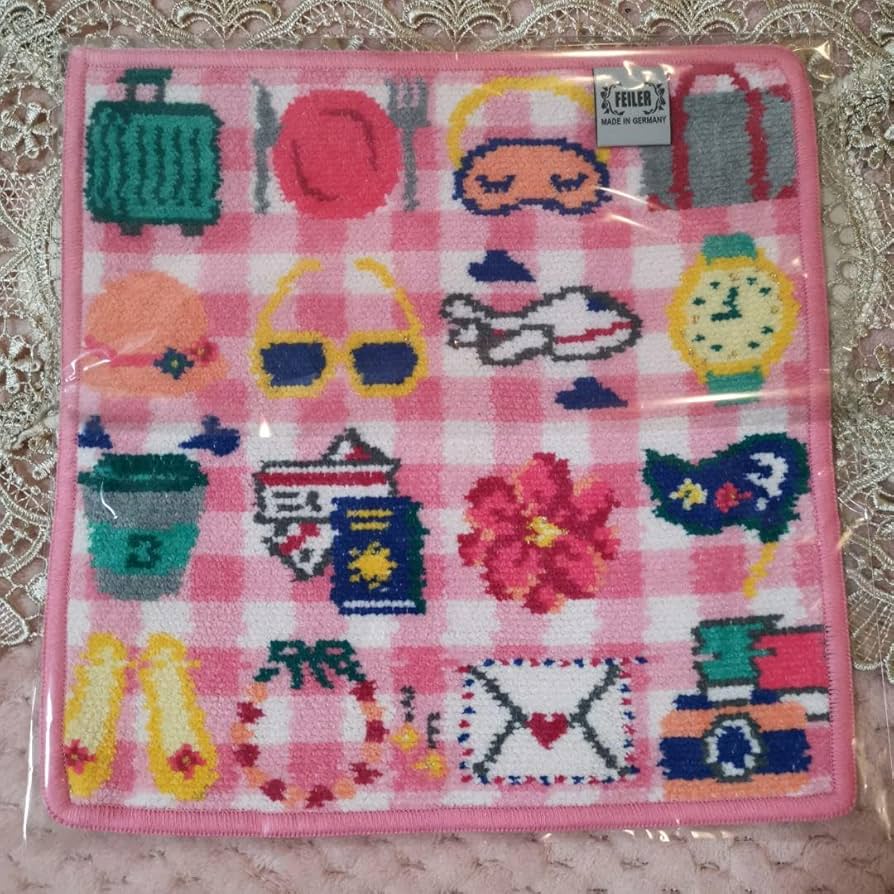 Amazon.co.jp: フェイラー JALコラボハンカチ レッツトラベル