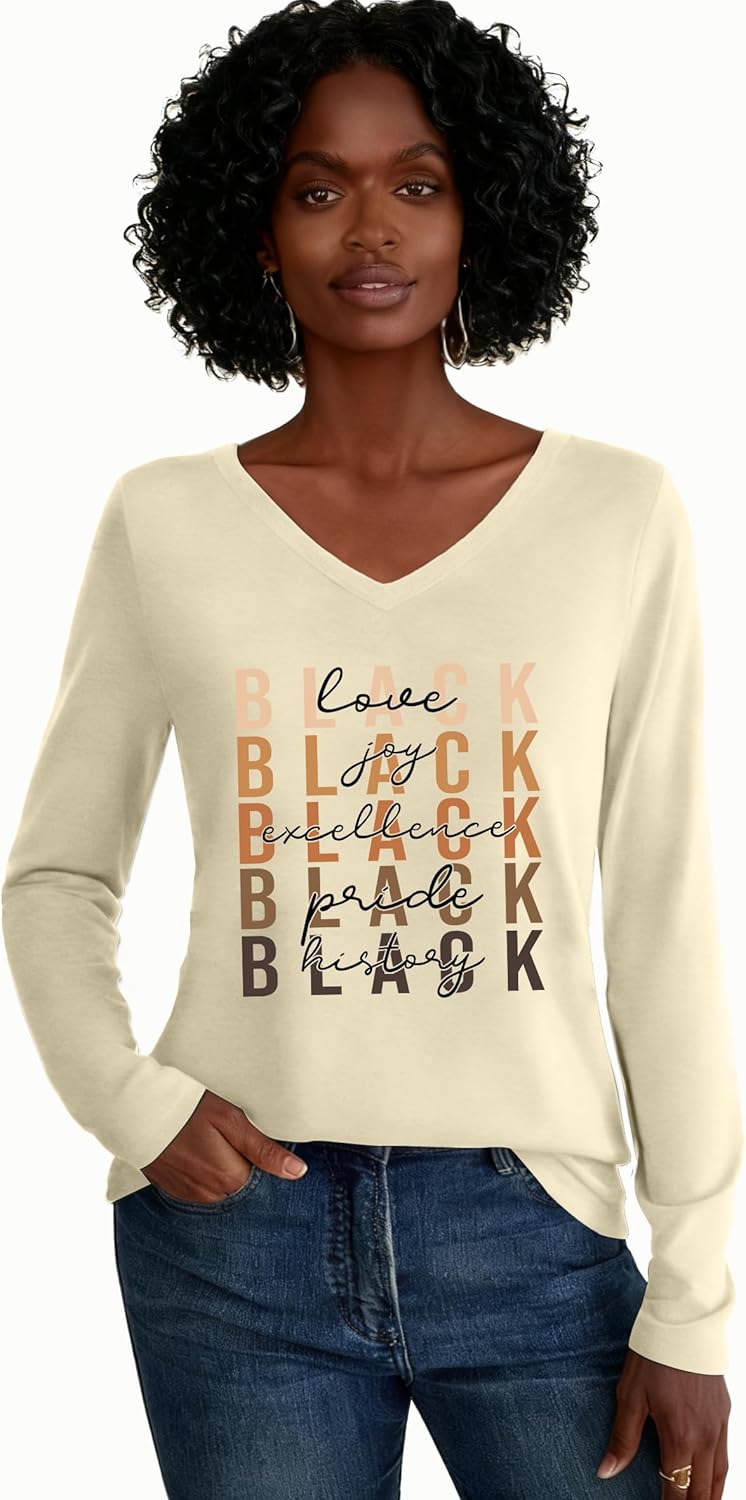 Black History Shirts: Women Black History Month Shirt Equality is Greater Than Division T-Shirt African American Top - Image 2