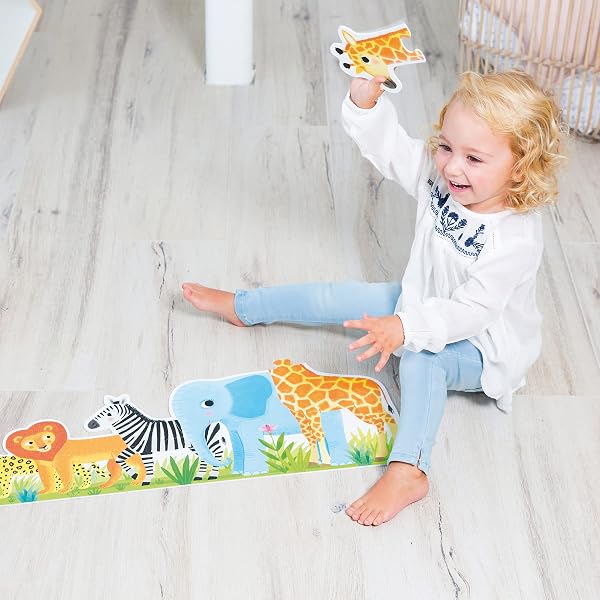 Goula - Puzle XXL Selva, Puzle de carton de piezas grandes para niños a partir de 2 años - 3
