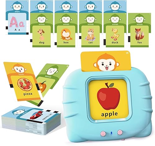 Miniatura 19 de 296 tarjetas didácticas para niños pequeños de 1, 2, 3, 4, 5, 6 años, discurso de bolsillo, juguetes sensoriales de terapia del habla, juguetes