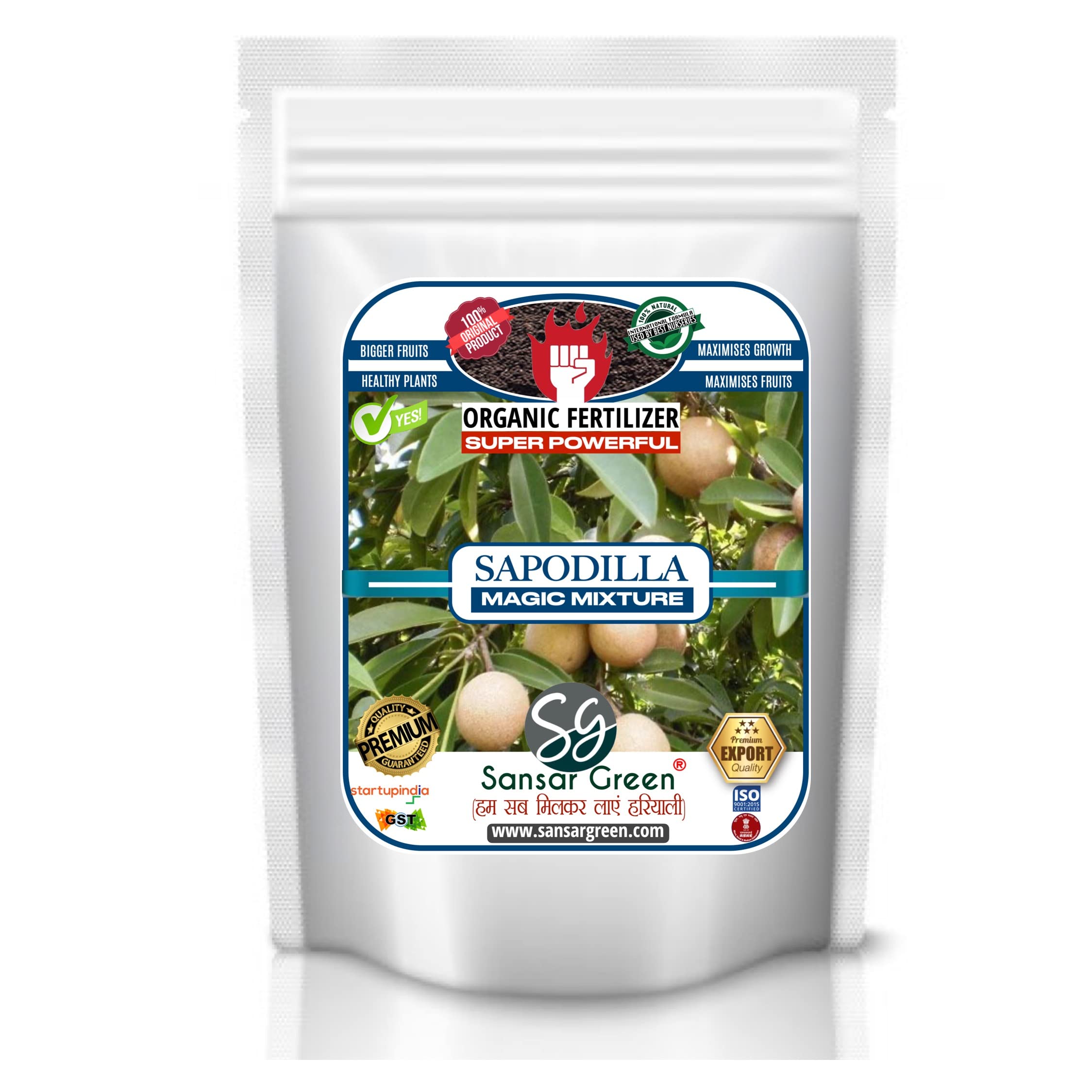 Sansar Green ® Sapodilla Magic Mixture, Essential Super Powerful Organic Fertilizer for Sapodilla Plants with ++ Growth Booster and Active Micro Organism (5 kg) (B0B5P9P67W) Amazon Price History, Amazon Price Tracker
