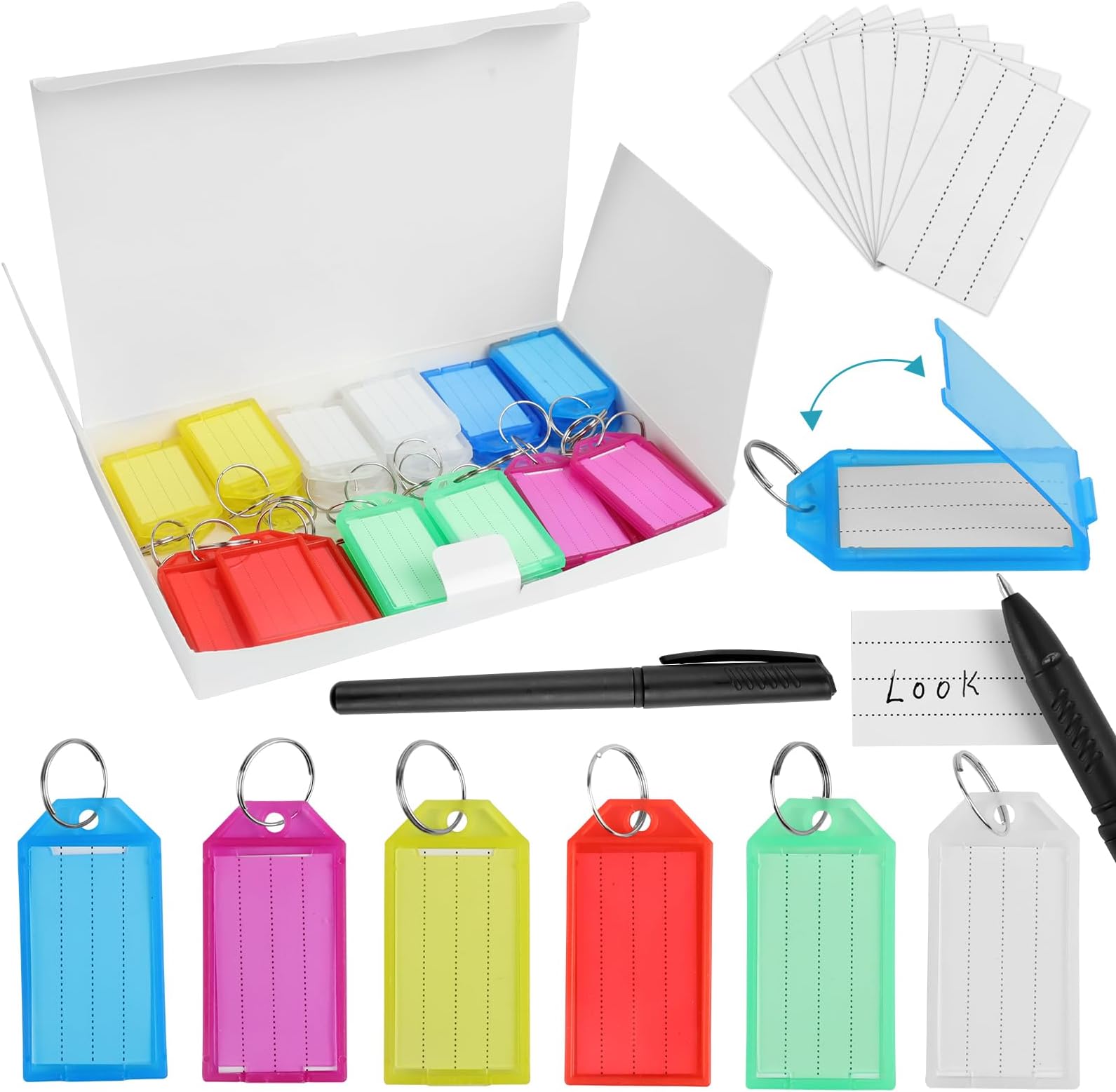 Portachiavi Ufficiale SS Lazio In Pelle - Con Zip, Scomparto Per Telecomando, Logo Lazio, Regalo Perfetto Per Tifosi - Foto 6