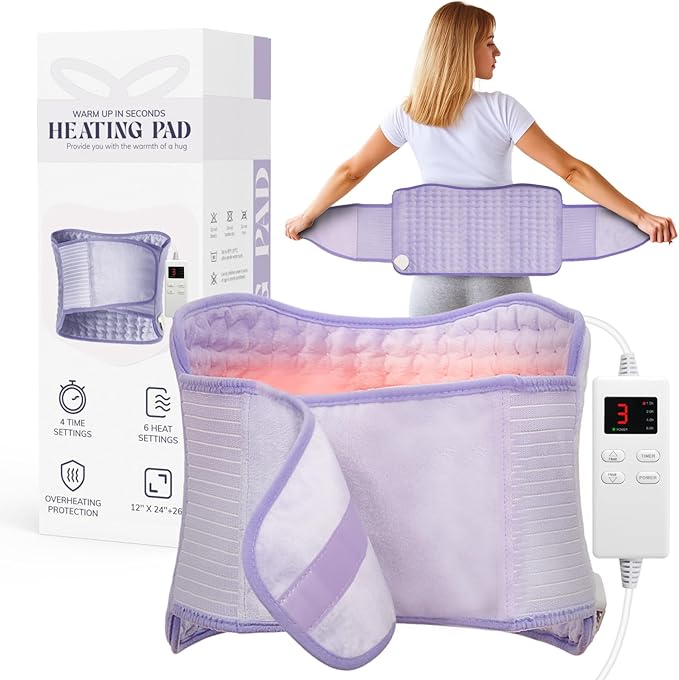 Understanding Peritoneal Tuberculosis: The Disease That Killed Journalist Erlan Bastos 8 71YI4eUlYCL. AC SX679 Heating Pad for Period Cramps, Upgraded Wrap Heating Pad for Back Pain Relief, Large 12x 24Heat Pad +26 Belt Adjustable 4 Timer 6 Heat Level Auto Shut Off, Christmas Birthday Gifts for Women Mom