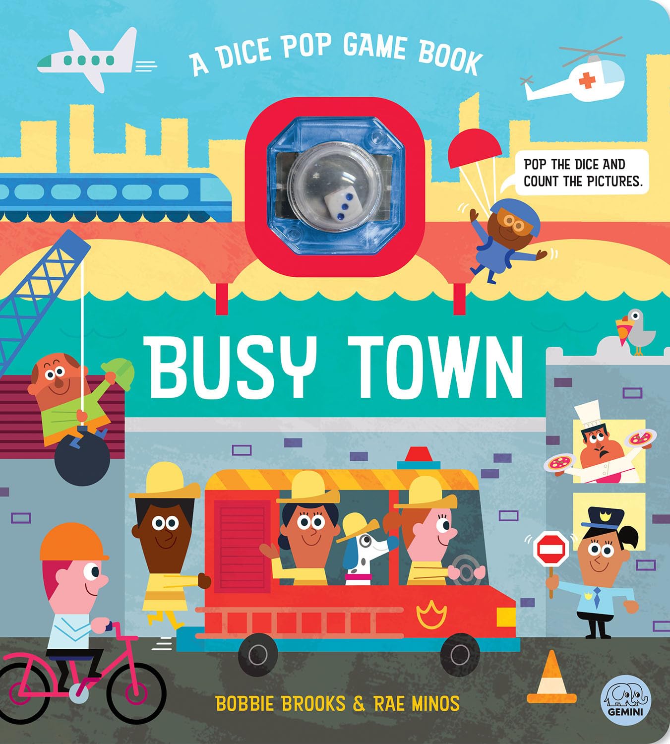 Busy Town: A Dice Pop Game Book (Pop and Find - Dice Pop Game Book)