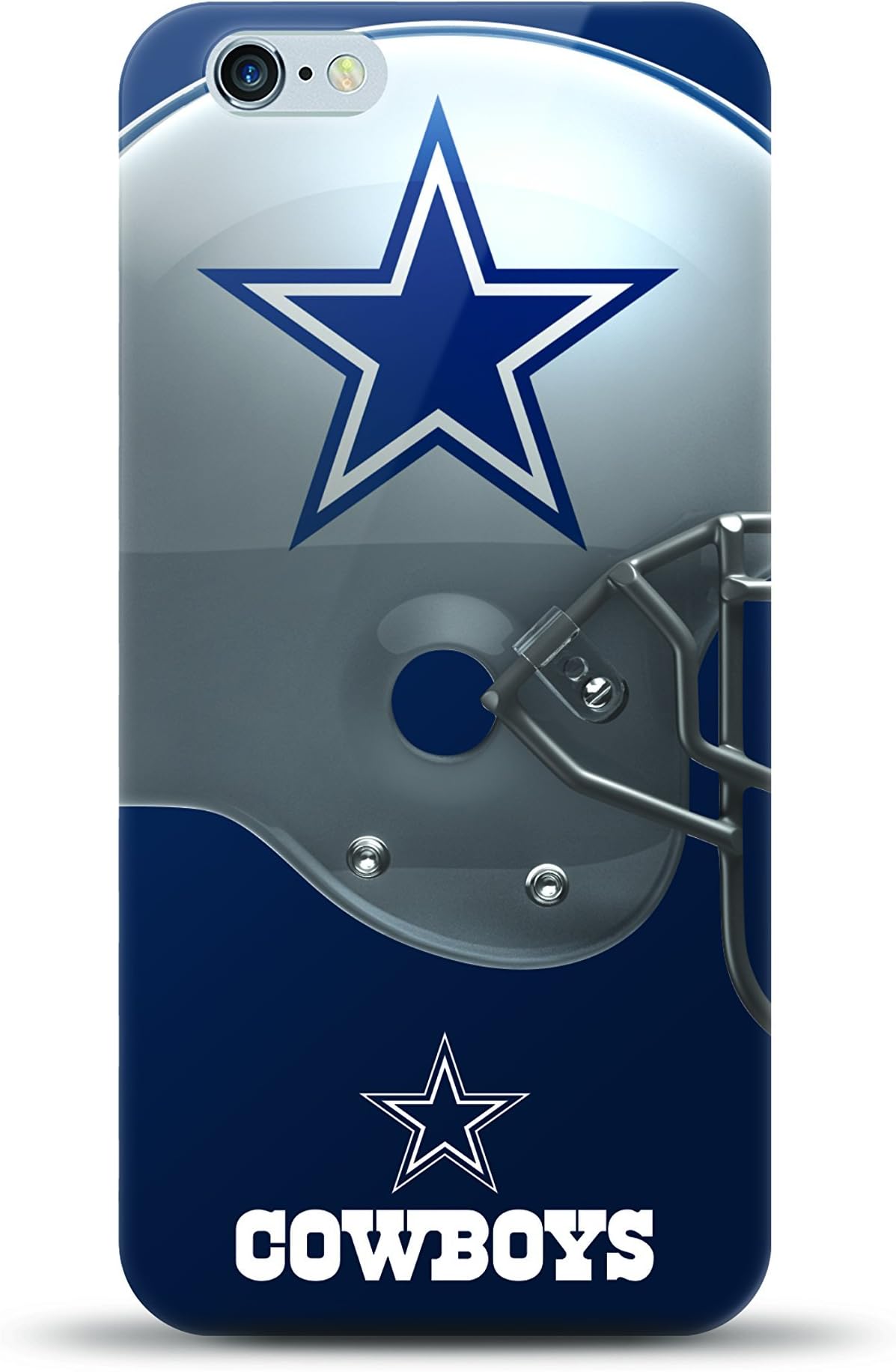 MIZCO SPORTS NFL-HL6-COWB iPhone 6/6S Helmet Case for NFL Dallas Cowboys