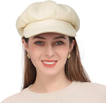 PanPacSight Womens Newsboy Hats Fall Wool Cabbie Beret Tweed Girls Paperboy Cap