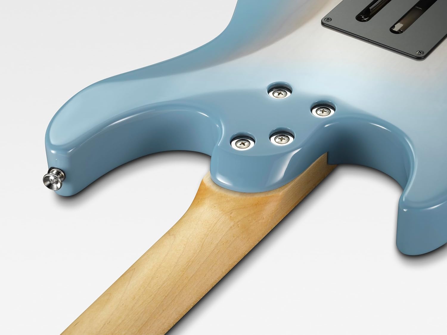 Yamaha Pacifica Professional Electric Guitar Maple Fingerboard With Hardshell Case, Beach Blue Burst