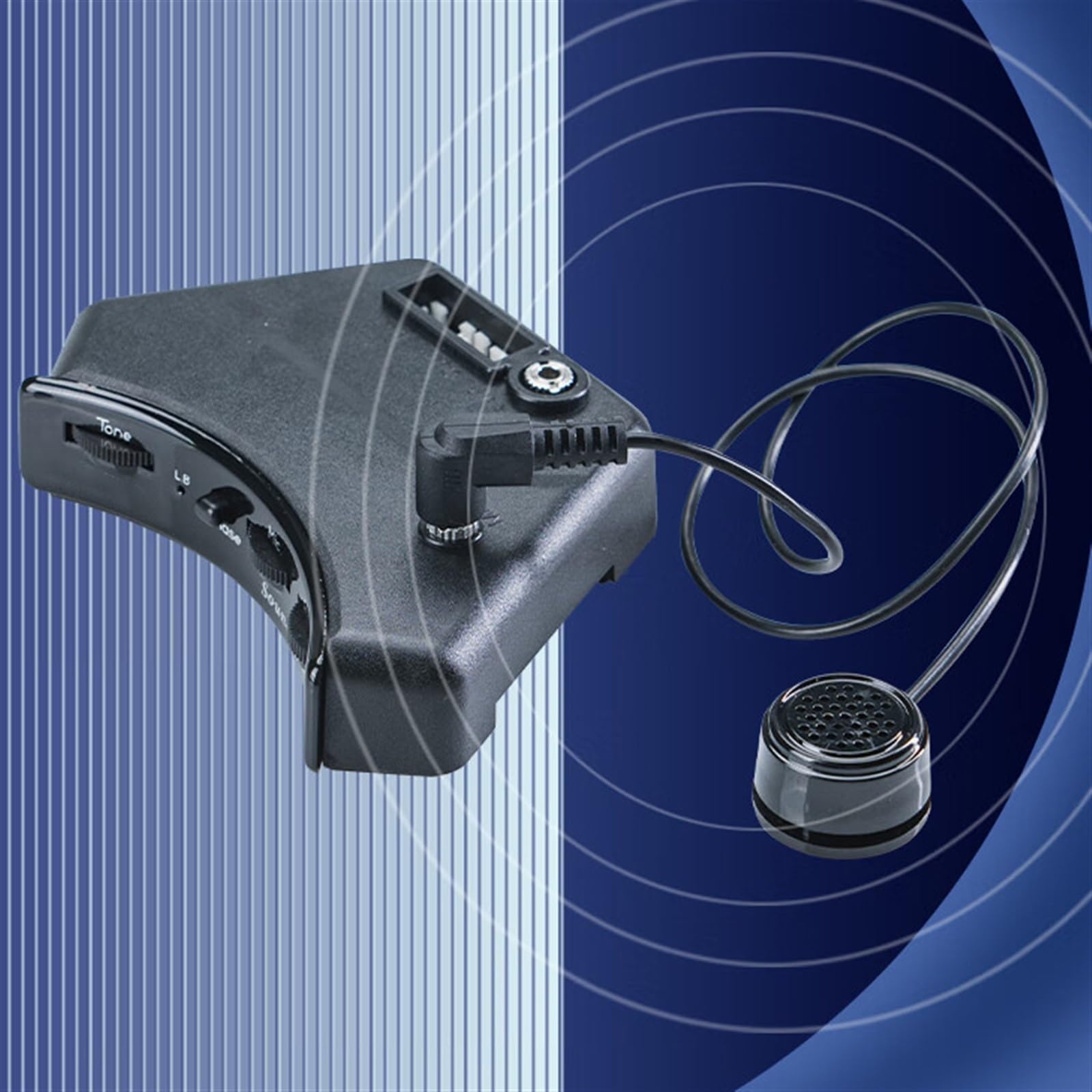 Pickup per strumenti ad arco Pickup Piezoelettrico Attivo Multifunzionale Senza Fori Per Chitarra Folk(Bk Upgrade)