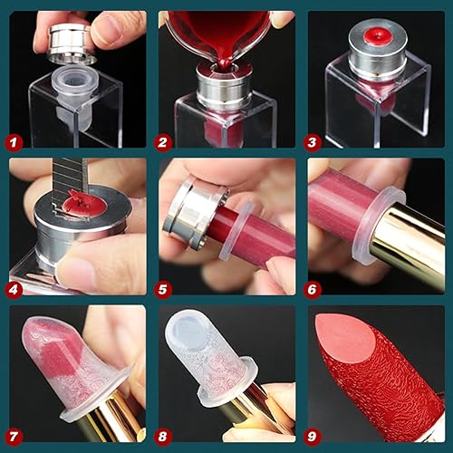 Miniatura 3 de Silicona cosméticos lápiz labial molde DIY lápiz labial herramienta fabricante - Suministros de artesanía de estilo chino