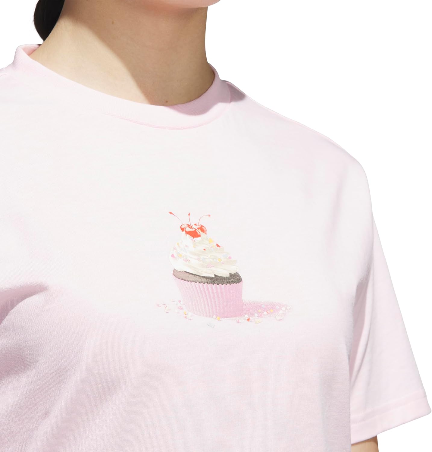 Adidas Womens Coquette Graphic T-Shirt - Image 3