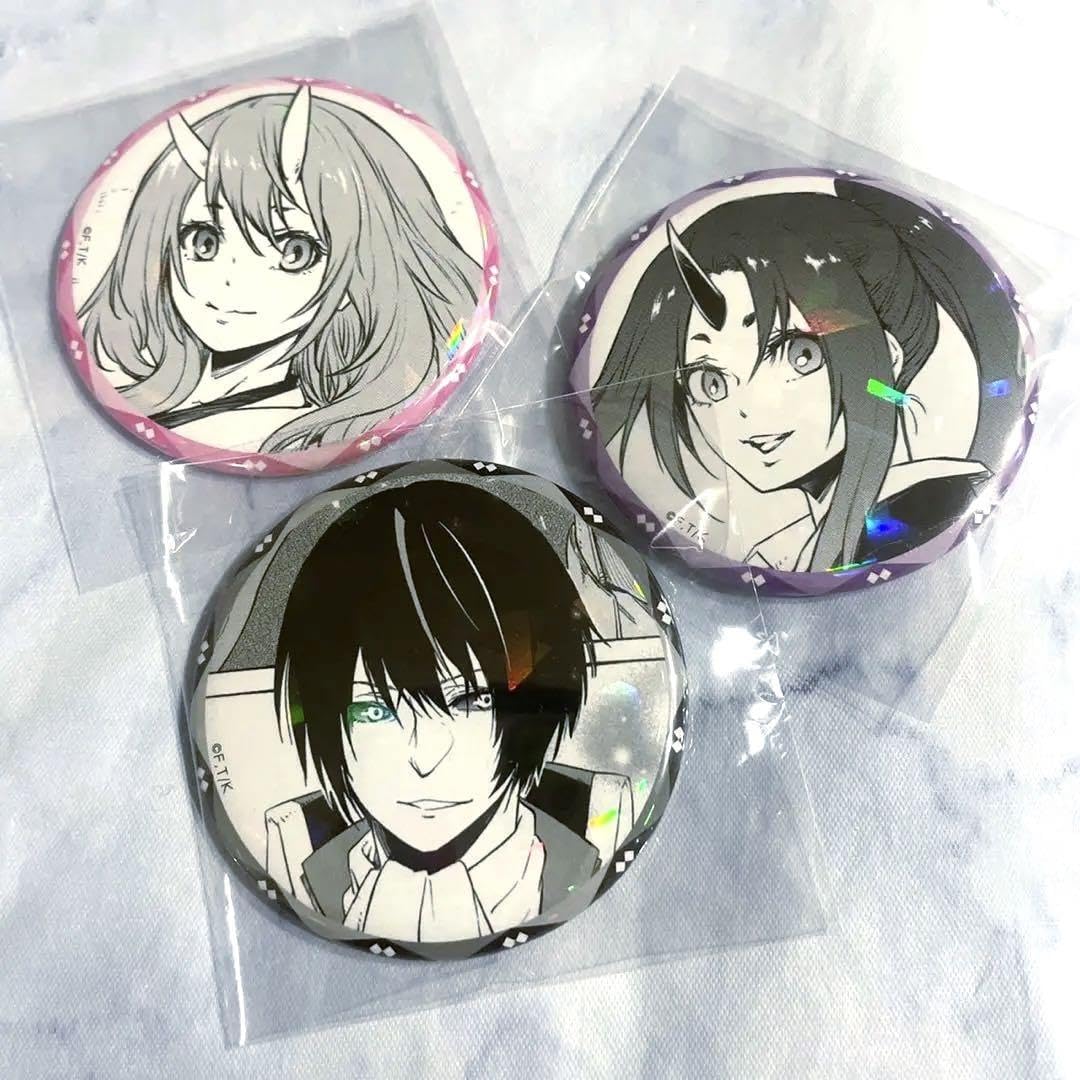 Amazon.co.jp: 転スラ 原作絵缶バッジ ホロ缶バッジ ディアブロ シュナ