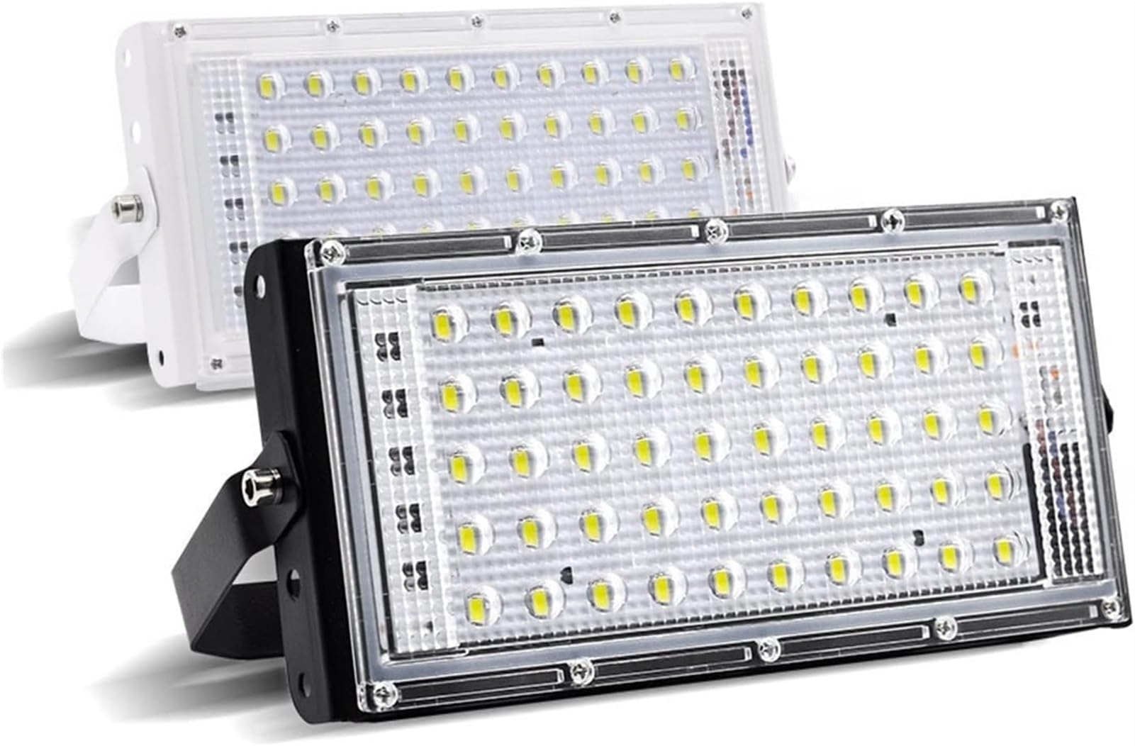 IP65 LED Street Lamp Red Blue Green Landscape Lighting for Garden, Backyard, Garage, Doorways(RGB 50W)