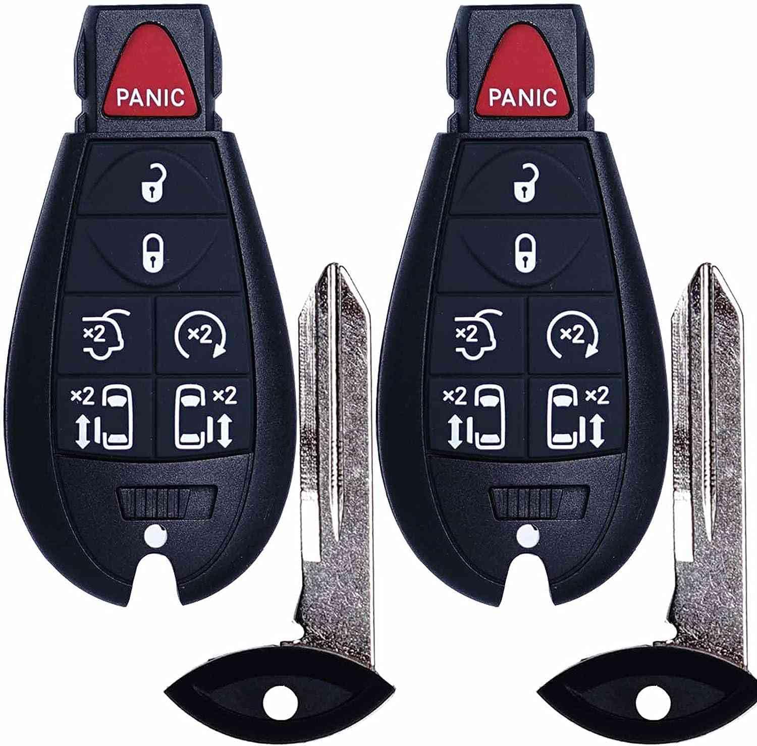 Reprogrammable Key Fob Dodge Caravan Key Fob OEM Dodge Grand Caravan Key Fob Remote (2008-2020 ...