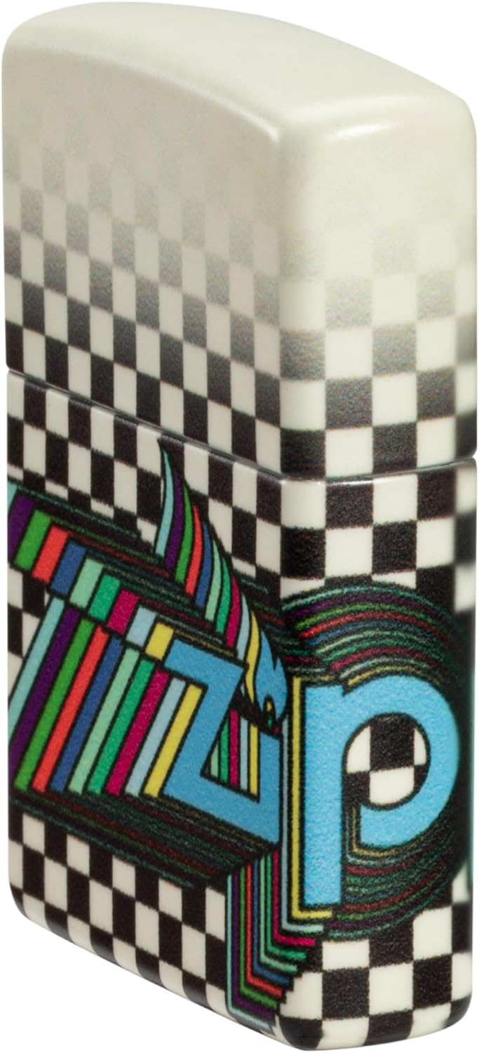 Zippo Nostalgia Design 540 Color Glow in The Dark Pocket Lighter