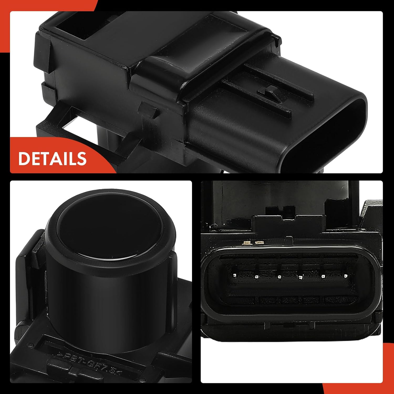 A-Premium Rear Reverse Backup Parking Assist Sensor Compatible with Toyota & Lexus Models - Sequoia 2008-2014, Land Cruiser 2008-2011, LX570 2008-2011