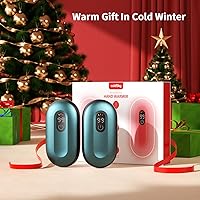 Vista 19 de coldSky Hand Warmers Rechargeable 2 Pack, Magnetic Electric Hand Warmer with Digital Display, Reusable Handwarmers Heat Up to 140℉, Portable Pocket