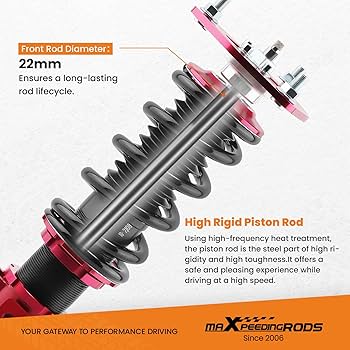 Amazon.com: maXpeedingrods Coilovers for Nissan S13 1989