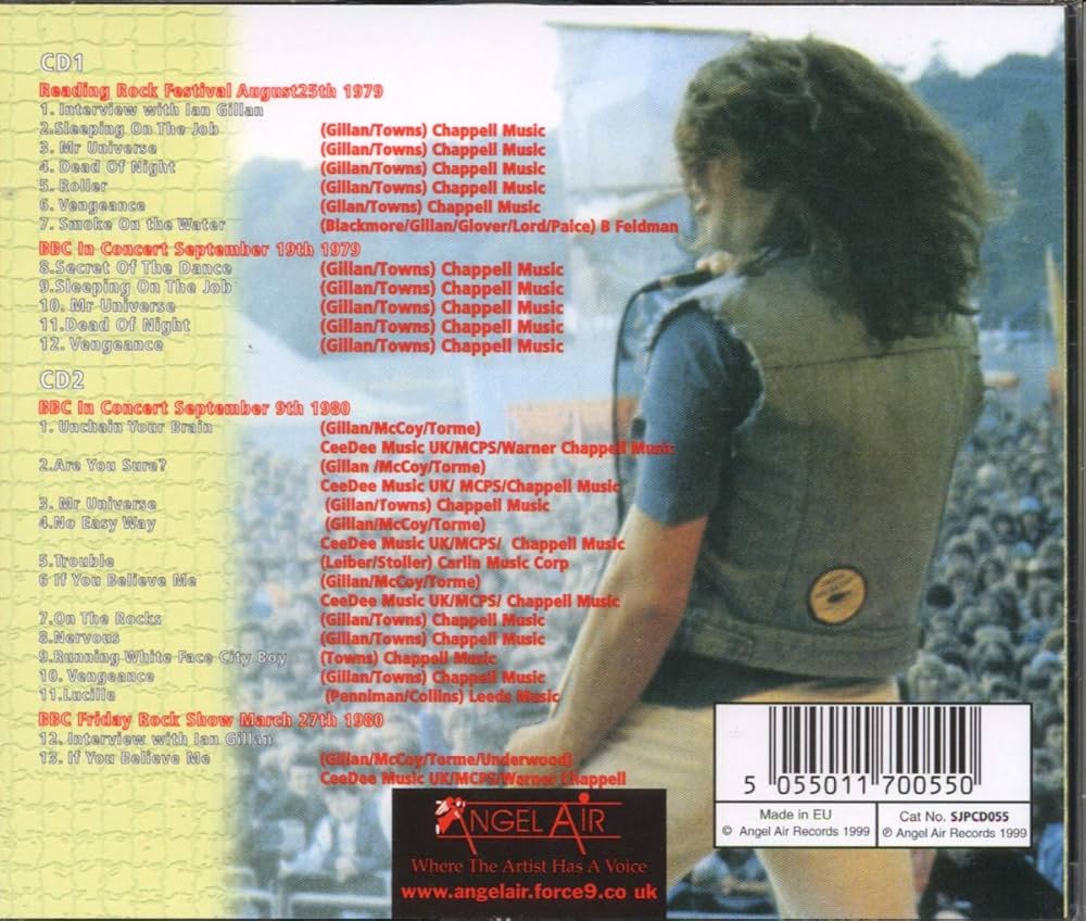 GILLAN AT THE BBC / イアン・ギラン Amazon.co.jp: ギラン・アット・ザ・BBC: ミュージック