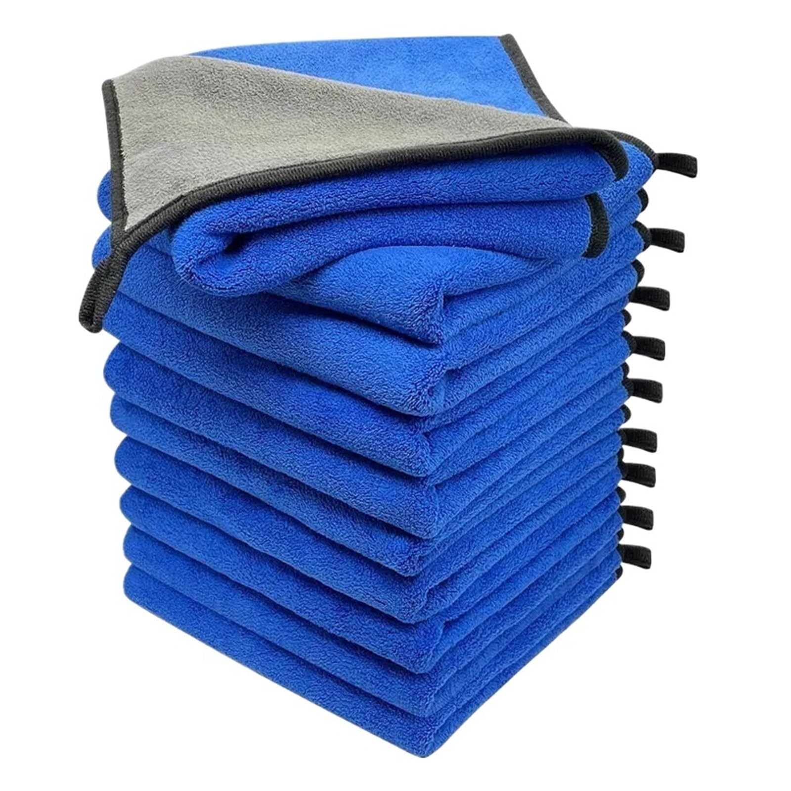 3er-/5er-/10er-Pack Mikrofaser-Autowaschtücher – Ultraweiche Reinigungstücher for Die Autopflege, Saugfähige Und Kratzfreie Autowaschwerkzeuge, Trocken- Und Poliertücher(10pcs 30x60cm)