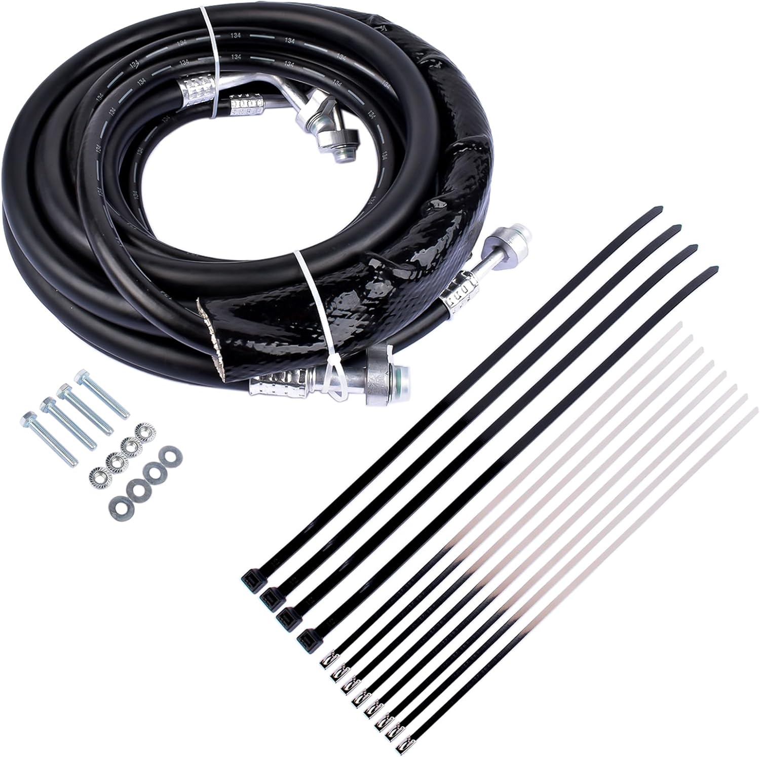 Rear AC Line Set Air Conditioning Hoses Line Set FE37190 Replacement for Ford Explorer 2011-2016, Flex 2013-2019, Lincoln MKT 2013-2019# BB5219835B DB5219835B YF37193