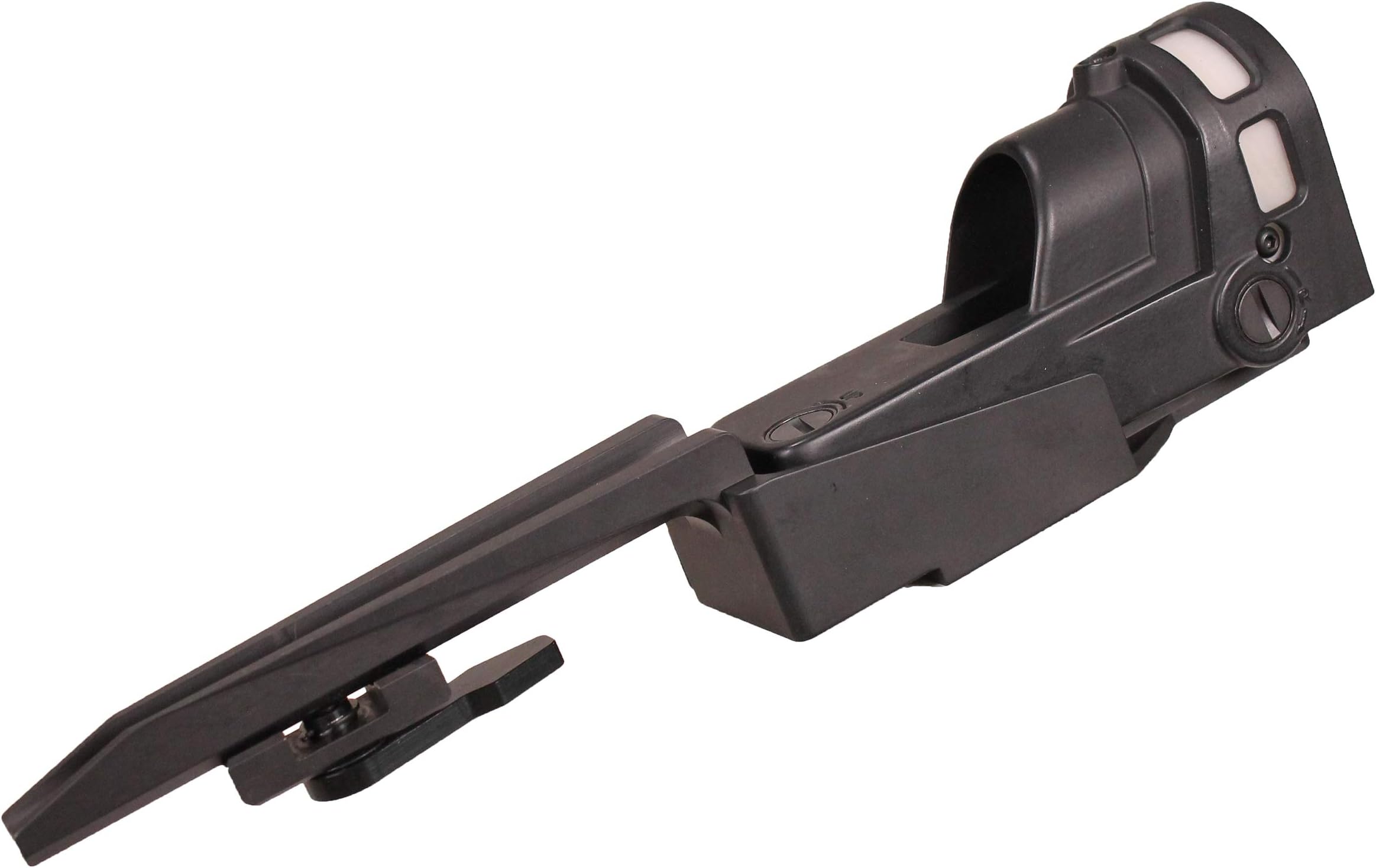 MEPROLIGHT® MEPRO M21 Day and Night Self-Illuminated Fiber Optics and tritium Powered Reflex Red Dot Optic,4.3 Dot Reticle, Carry Handle Mount .No Batteries no switches